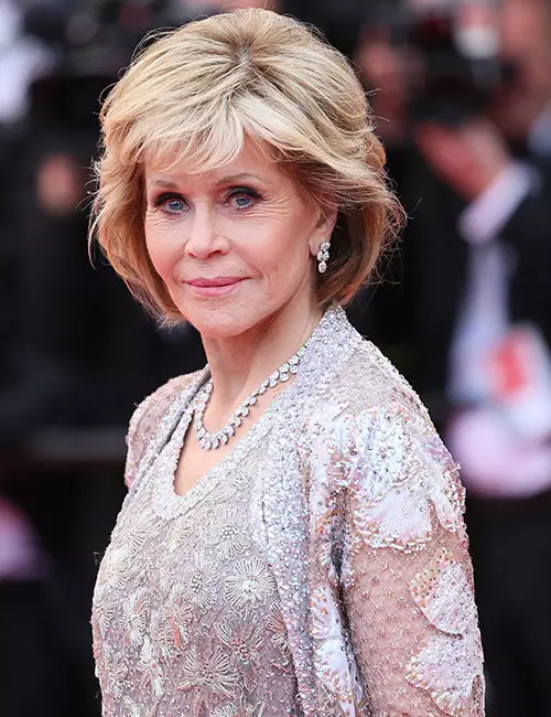 Honey Blonde Layered Bob Honey Blonde Layered Bob — Hair Color for Older Women