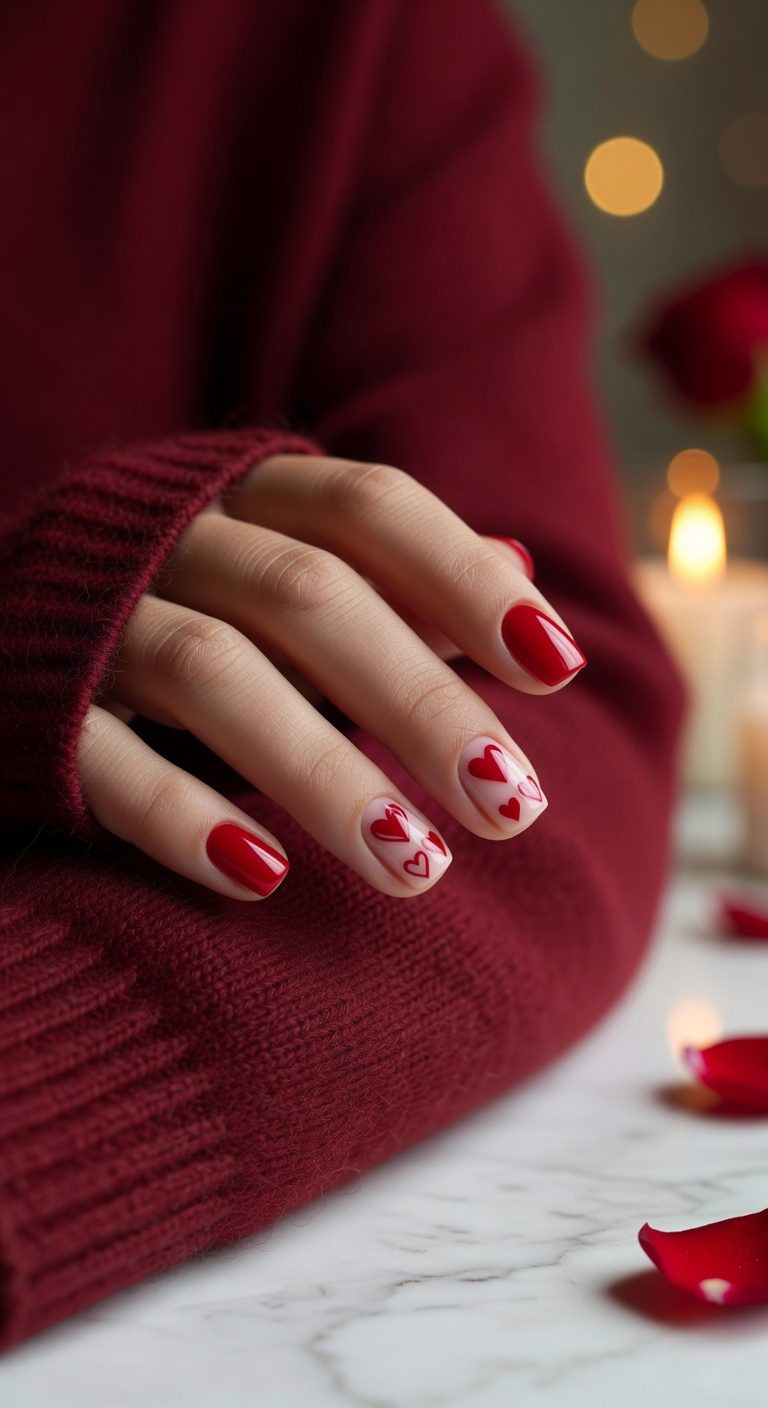 Visual Idea — Anniversary Nails
