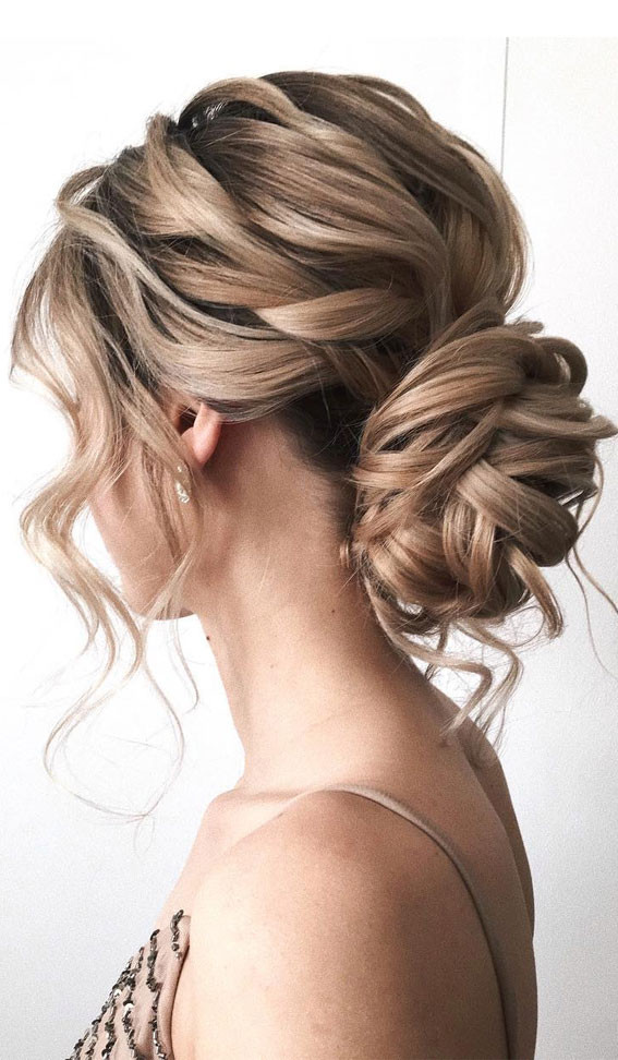 Layers Visual Idea — Messy Low Bun