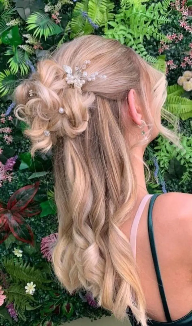 Sparkling Intricate Updo Sparkling Intricate Updo — Graduation Hairstyles