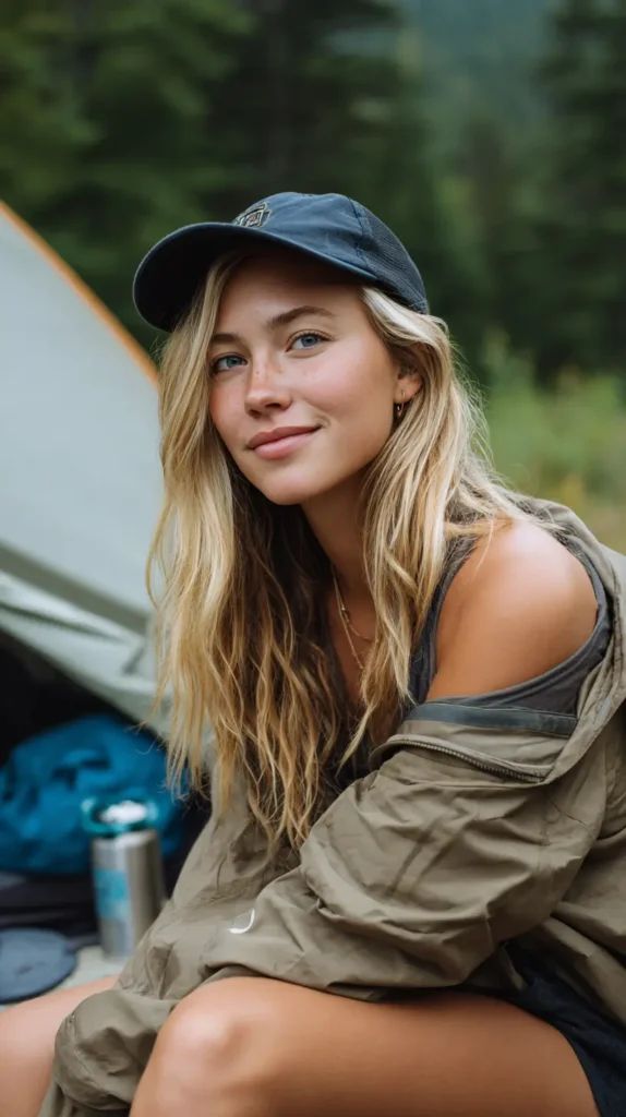 Technical Jacket and Tank for Outdoorsy Glamping — Glamping Outfits