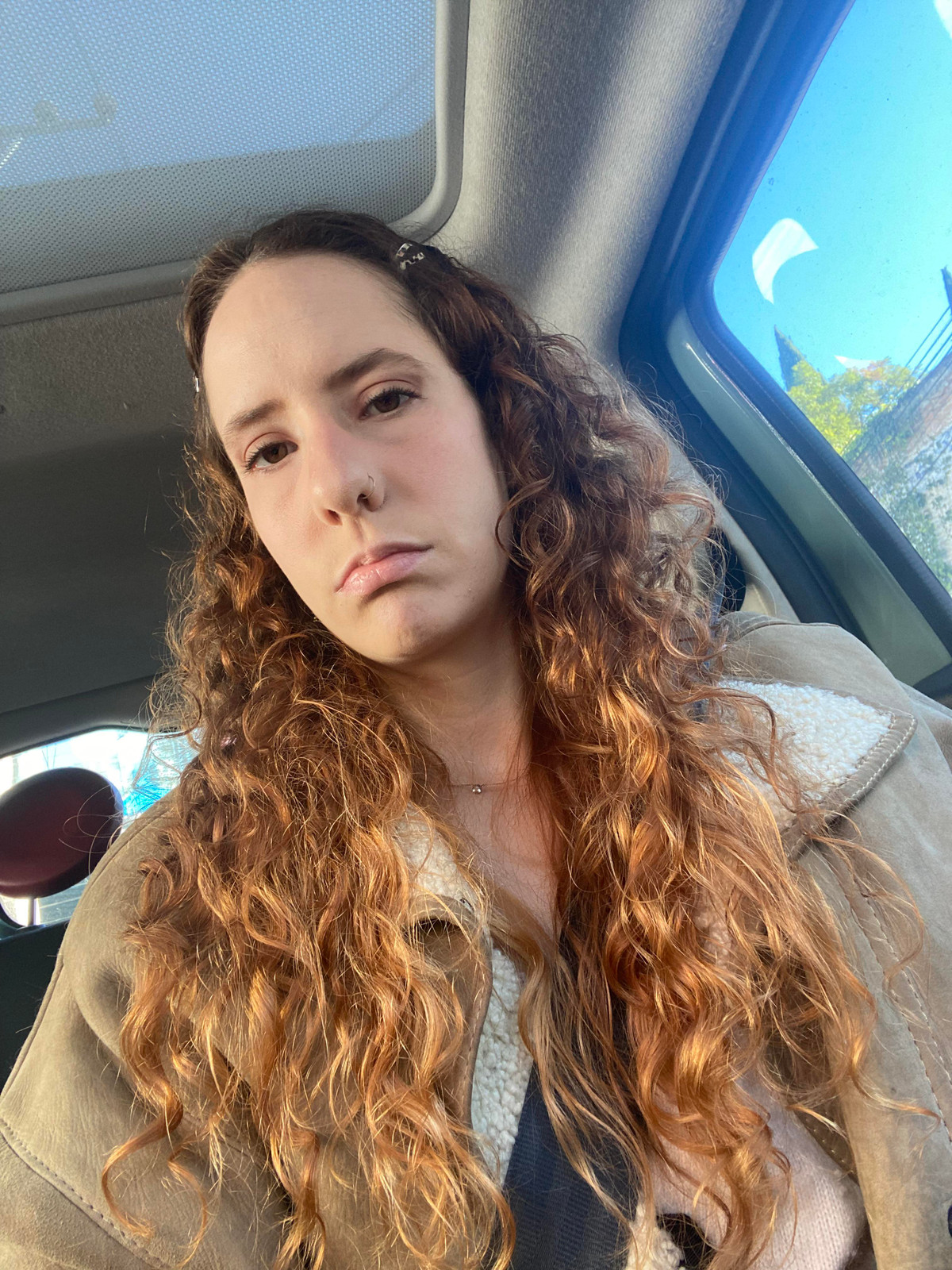 I'm in THAT stage of growing out bangs. Anything else I could do with it besides braids or hair clips? : r/Hair