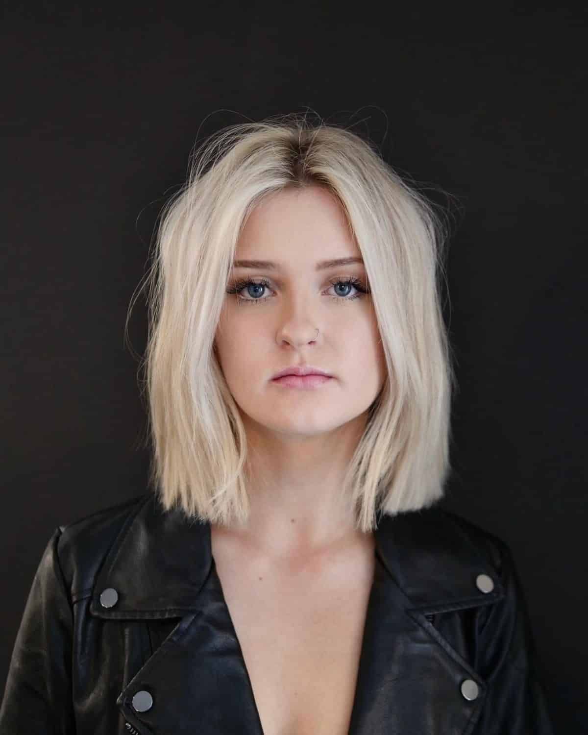 Shoulder Length Visual Idea Shoulder Length Visual Idea — Haircuts for Square Faces