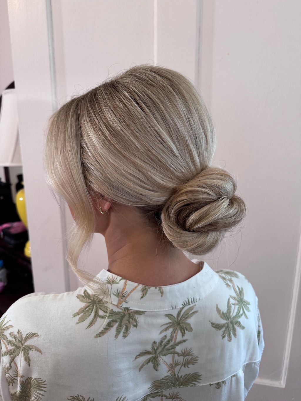 Voluminous Twisted High Updo With Loose Strands Voluminous Twisted High Updo With Loose Strands — Wedding Guest Hairstyles