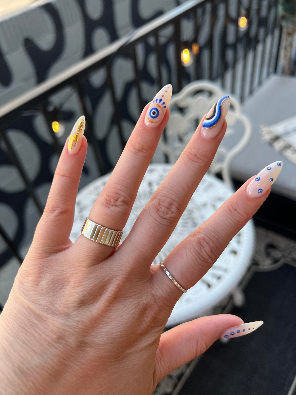 Evil eye nails 🧿 : r/NailArt