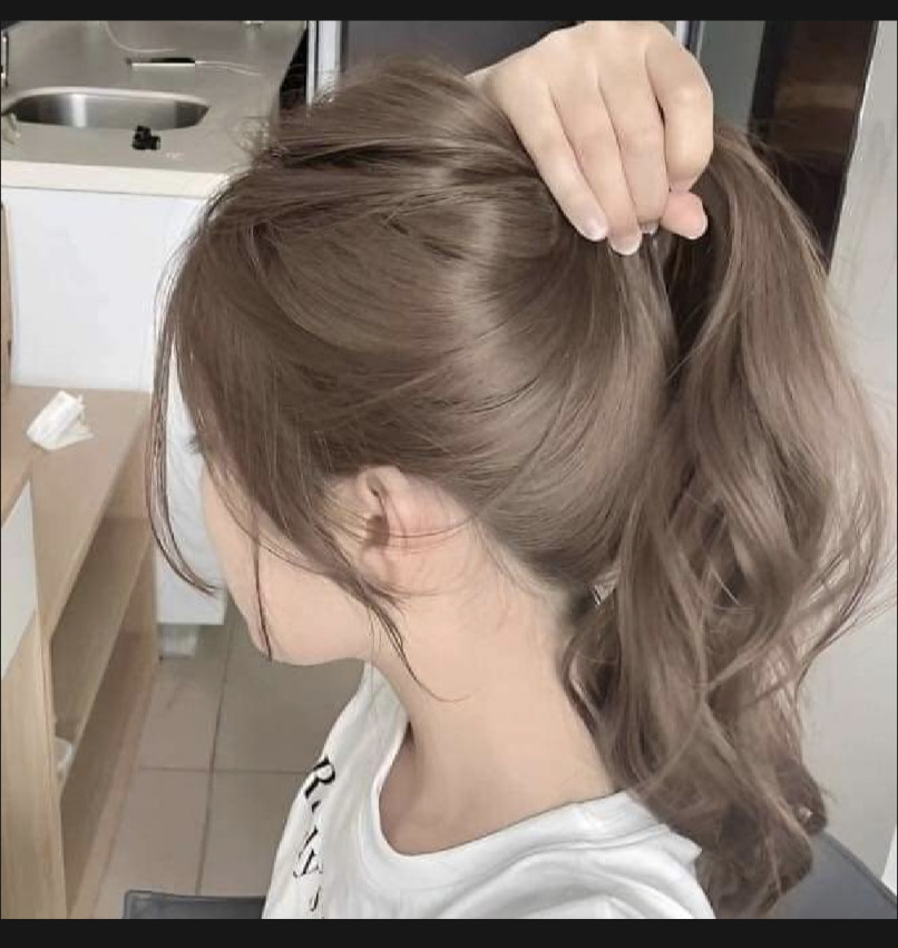 Milk Tea Ash Visual Idea — Milk Tea Hair