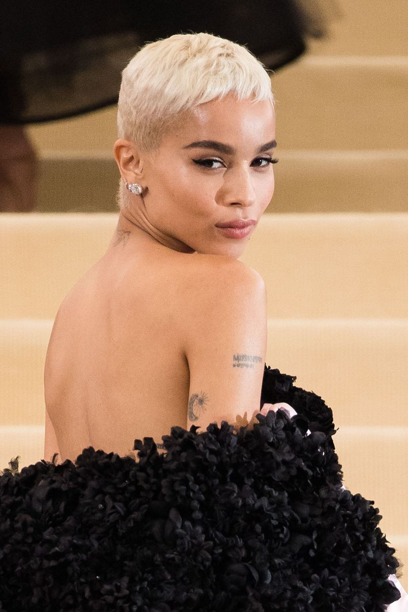 Ear Visual Idea — Short Blonde Hair