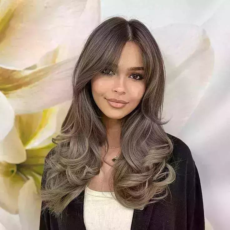Long Shag With Layers Visual Idea — Collarbone Length Hair