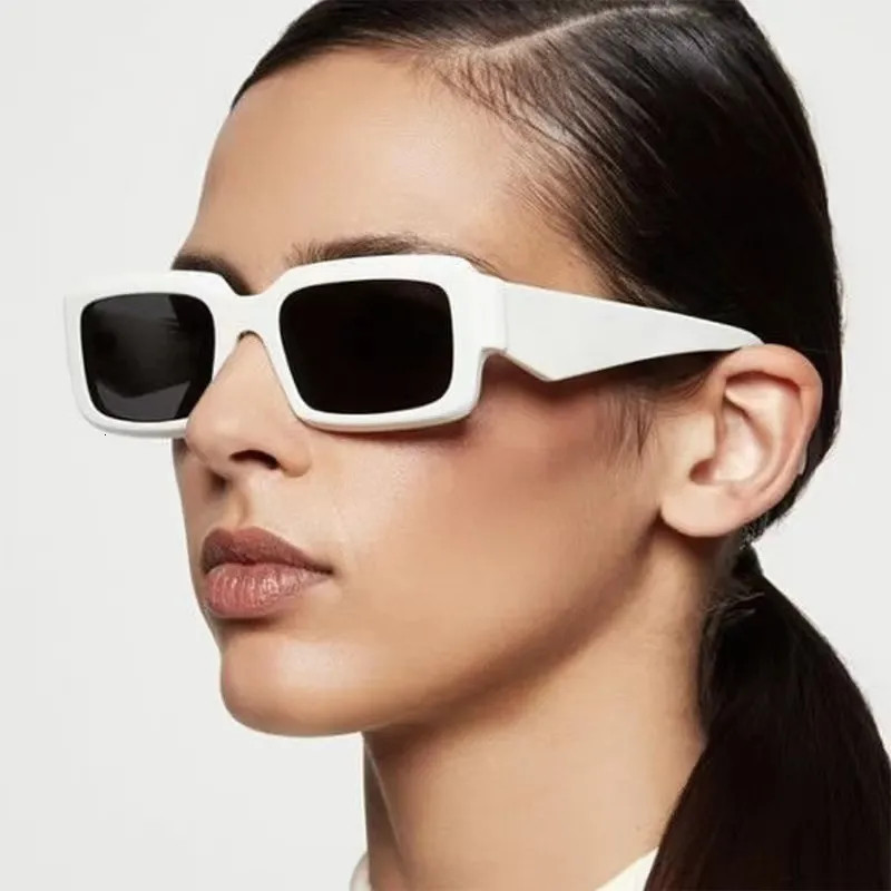 White Square Sunglasses For Versatile Styling White Square Sunglasses For Versatile Styling — Sunglasses for Square Face