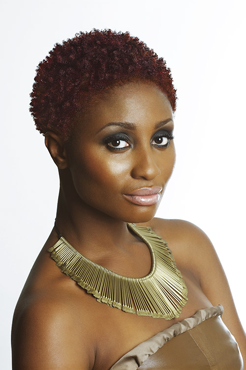 Short Dark Red Afro Short Dark Red Afro — 4A Hairstyles
