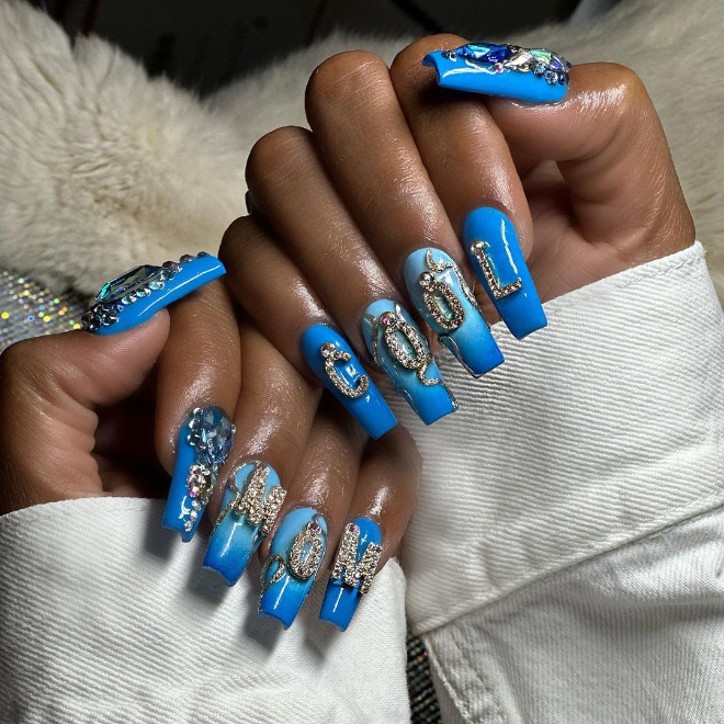Glossy Visual Idea Glossy Visual Idea — Mom Nails