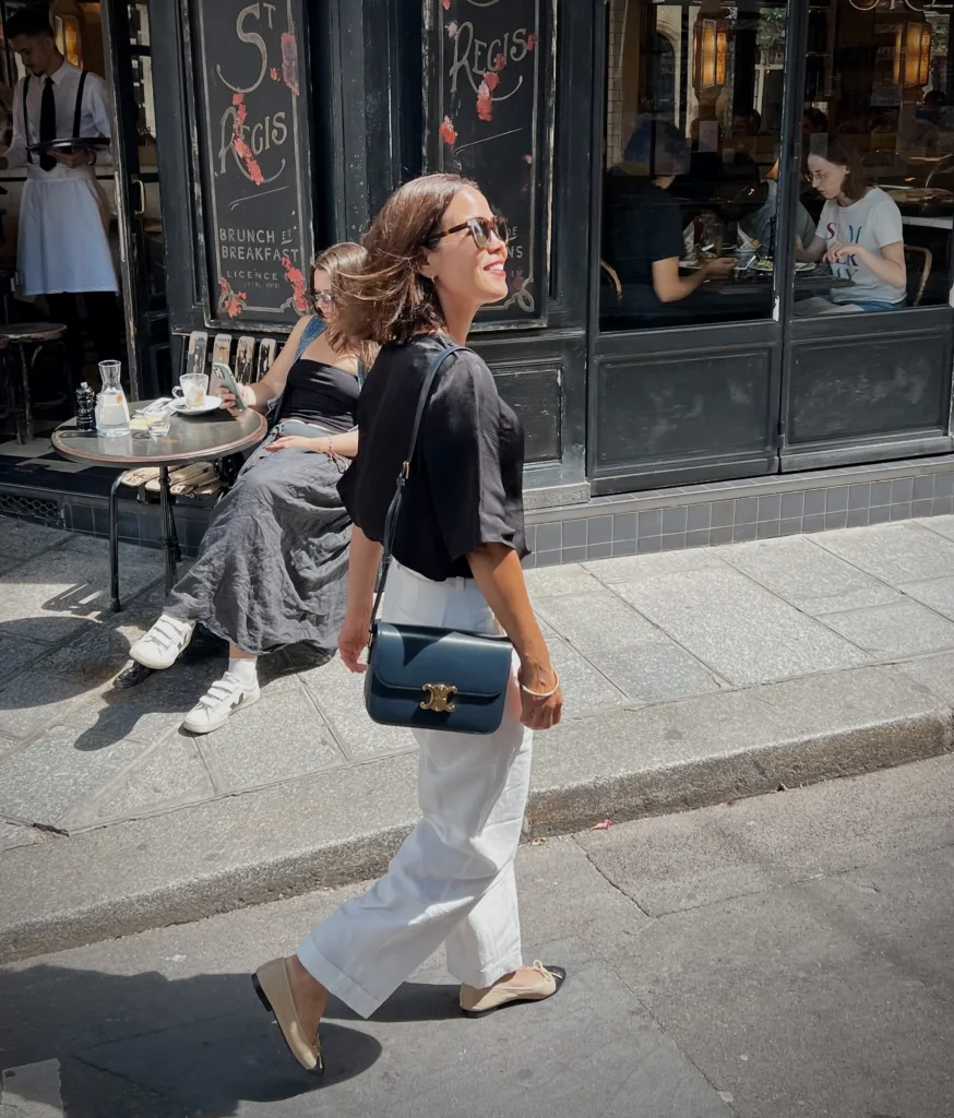 French-Inspired Chic with Nude and Black Ballet Flats French-Inspired Chic with Nude and Black Ballet Flats — Ballet Flats Outfits