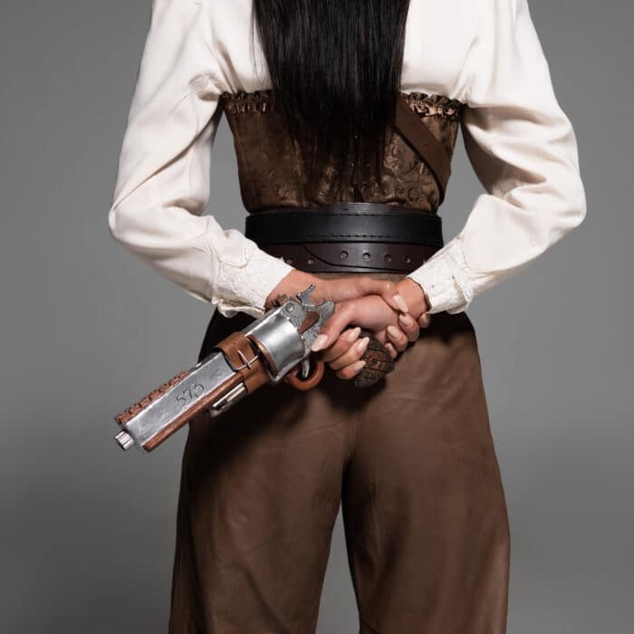 Steampunk Vampire Hunter Blouse and Corset Steampunk Vampire Hunter Blouse and Corset — Vampire Aesthetic Outfits