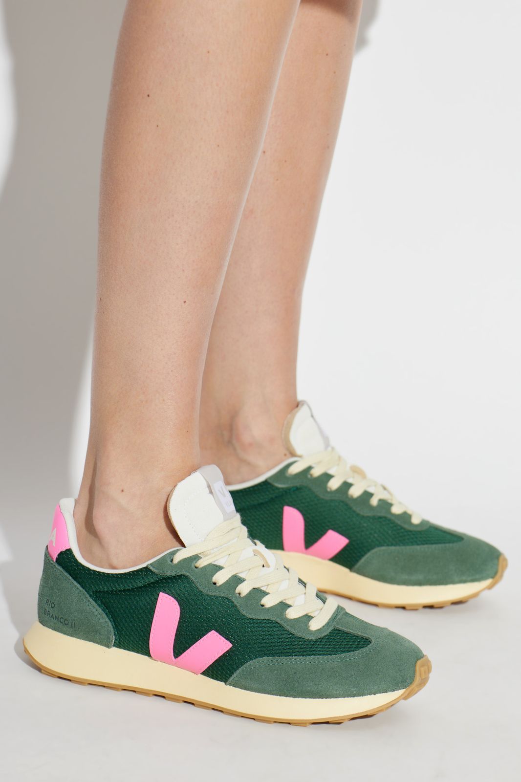 Vibrant Veja Rio Branco II Sneakers for Active Casual — Veja Outfits