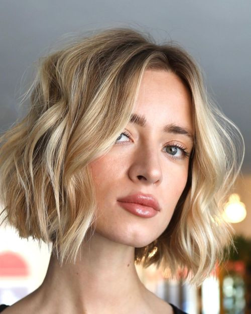 Short Ash Blonde Bob With Lowlights Short Ash Blonde Bob With Lowlights — Lowlights on Blonde Hair