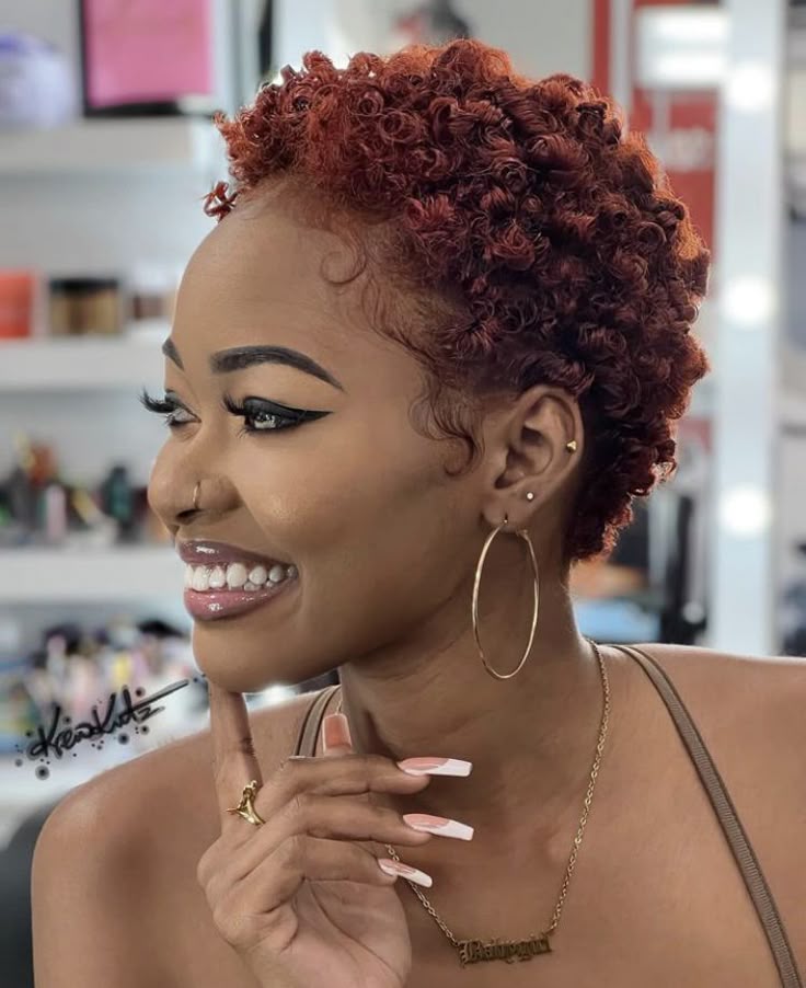 Red Visual Idea Red Visual Idea — Hairstyles for Black Women