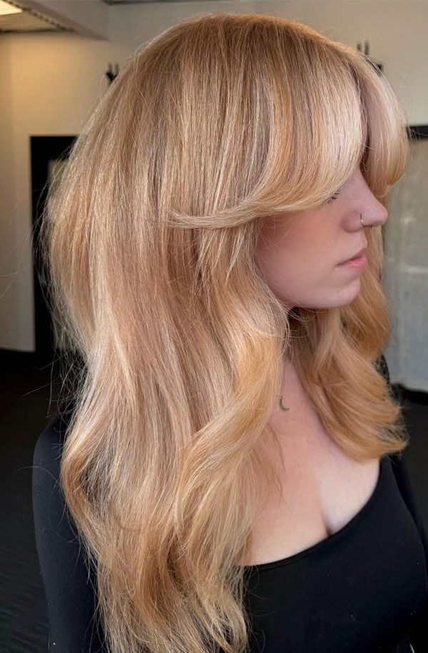 Long Layers Visual Idea Long Layers Visual Idea — Strawberry Blonde