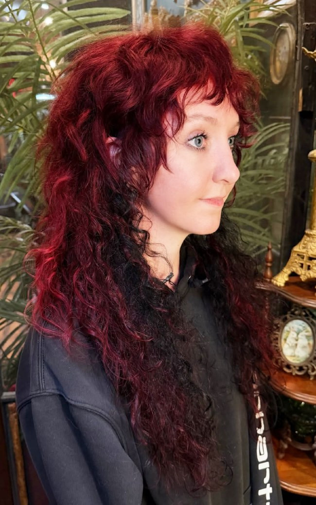 Visual Idea — Red Curly Hair