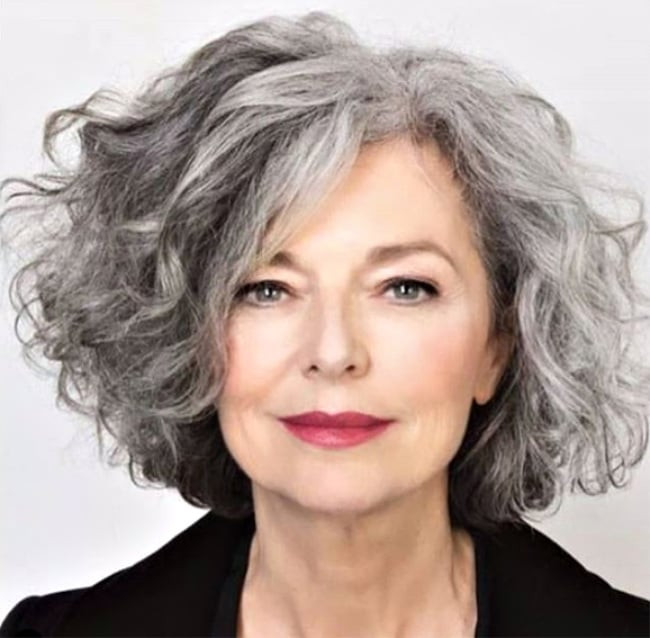 Chin Length Visual Idea Chin Length Visual Idea — Gray Hair Styles