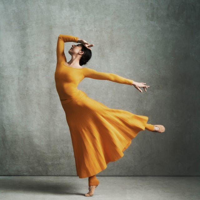 Monochromatic Ochre Knit Set Monochromatic Ochre Knit Set — Ballet Outfits