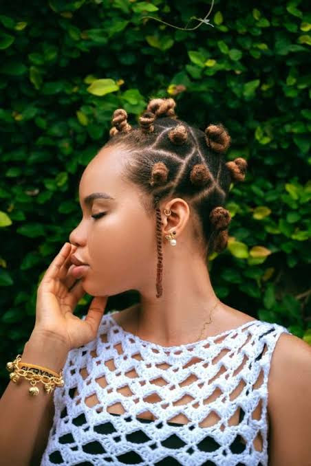 Defined Bouncy Curls From Bantu Knots — Bantu Knot Out