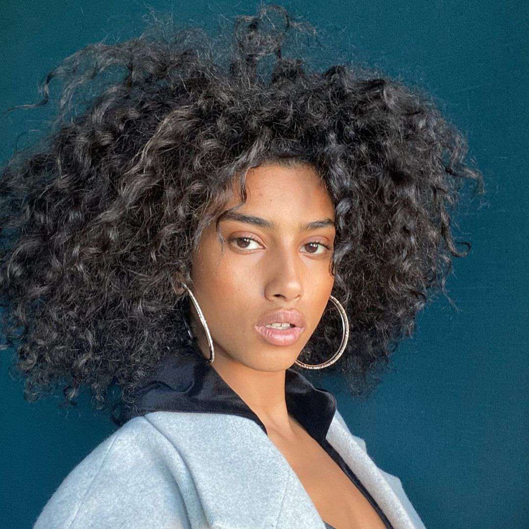 Thick Dark Brown Voluminous Curls Thick Dark Brown Voluminous Curls — Perms for Long Hair