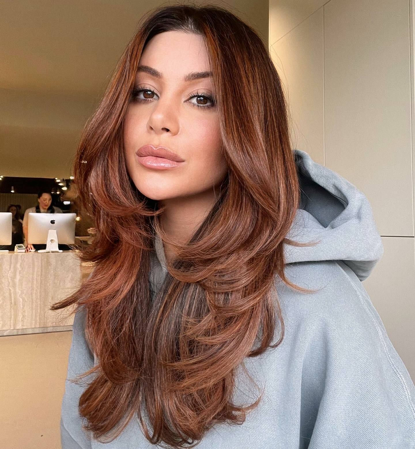 Rich Auburn With Warm Undertones Rich Auburn With Warm Undertones — Hair Color for Warm Skin Tone