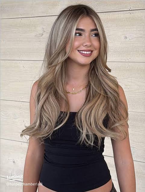 Face-Framing Visual Idea Face-Framing Visual Idea — Honey Balayage