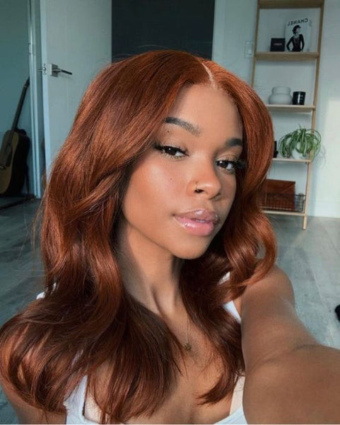 Shoulder Length Visual Idea Shoulder Length Visual Idea — Auburn Hair