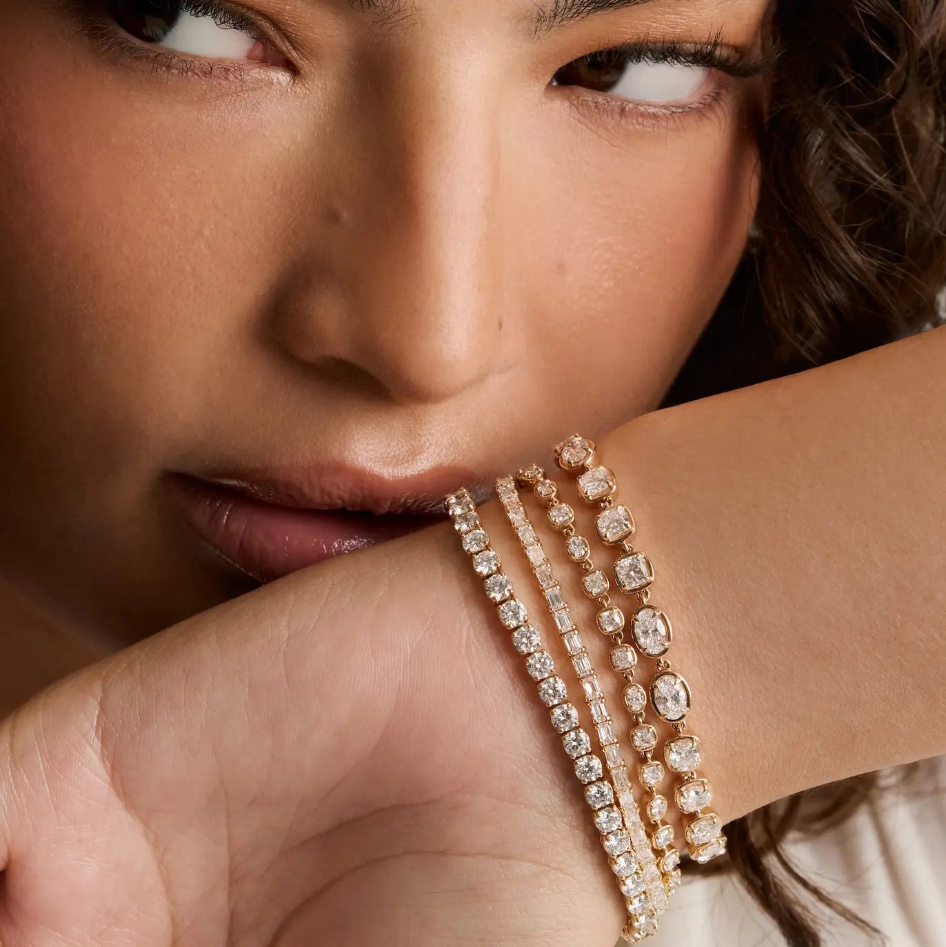 Mixed Stone Cuts: A Tennis Bracelet Collection Mixed Stone Cuts: A Tennis Bracelet Collection — Tennis Bracelets