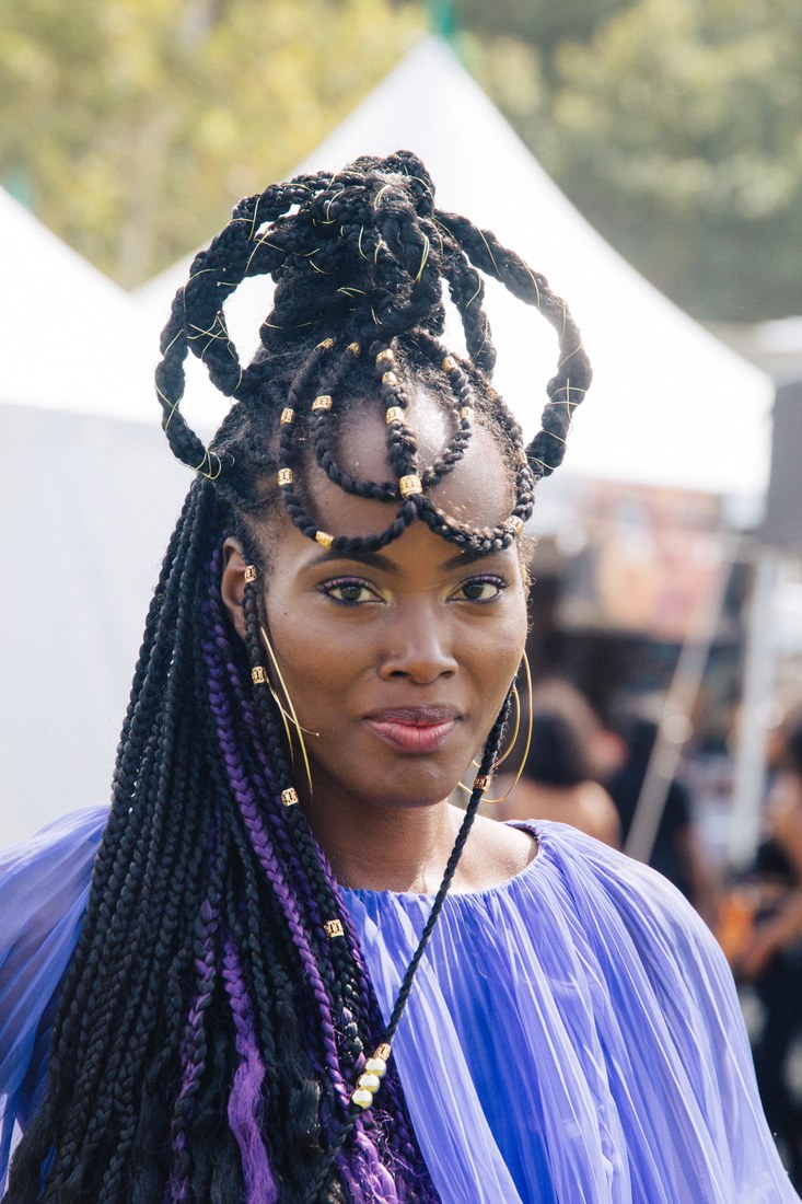 Mid-Back Visual Idea — Punk Hairstyles