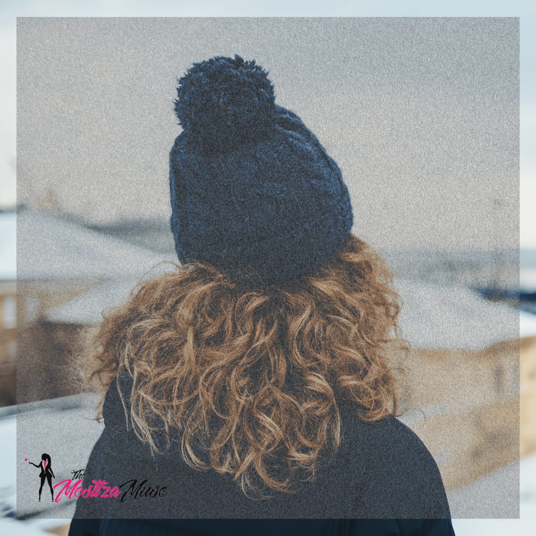 Loose Curls With Knit Beanie Loose Curls With Knit Beanie — Hat Hairstyles