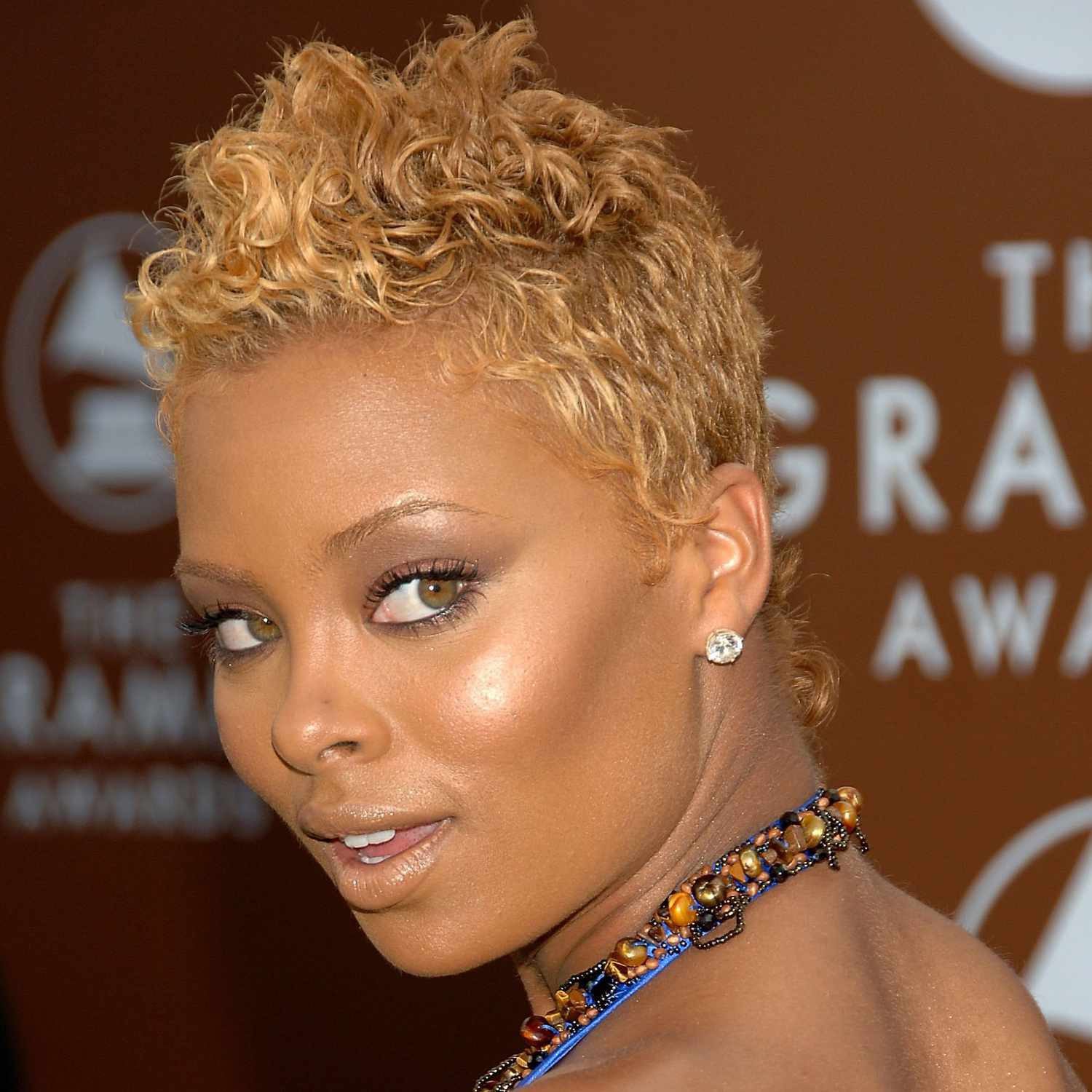 Honey Blonde Pixie with Wispy Bangs — Tapered Cut for Black Women
