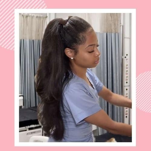 Chin-Length Layered Bob With Waves Chin-Length Layered Bob With Waves — Hairstyles for Nurses