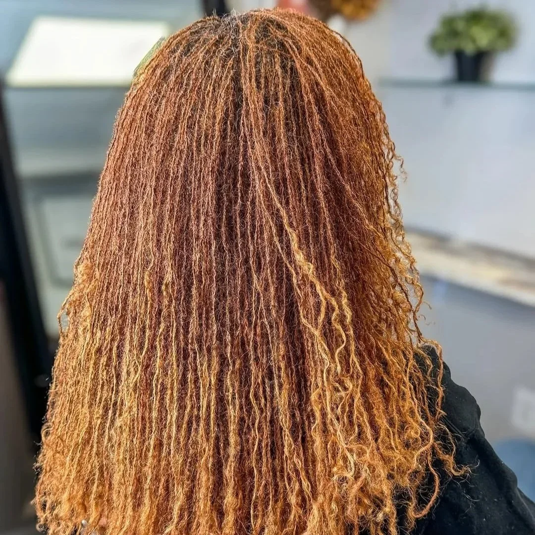 Everything You Need to Know About Coloring Your Microlocs or Sisterlocks Safely — Omalocs Beauty