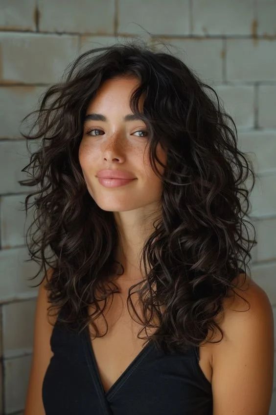 Dark Brown With Subtle Highlights Visual Idea Dark Brown With Subtle Highlights Visual Idea — Low Maintenance Haircuts