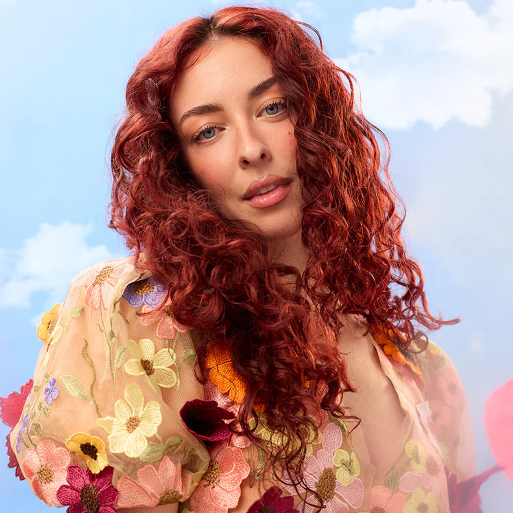 Rich Ruby Red Short Afro — Ruby Red Hair