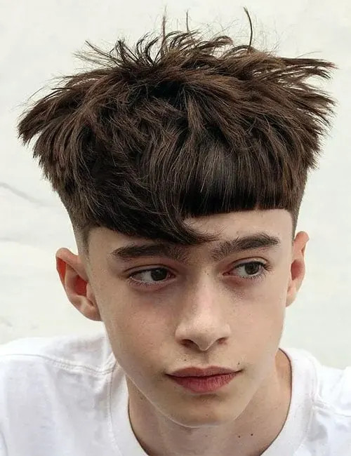 Bowl Cut With Textured Top Bowl Cut With Textured Top — Edgar Cut