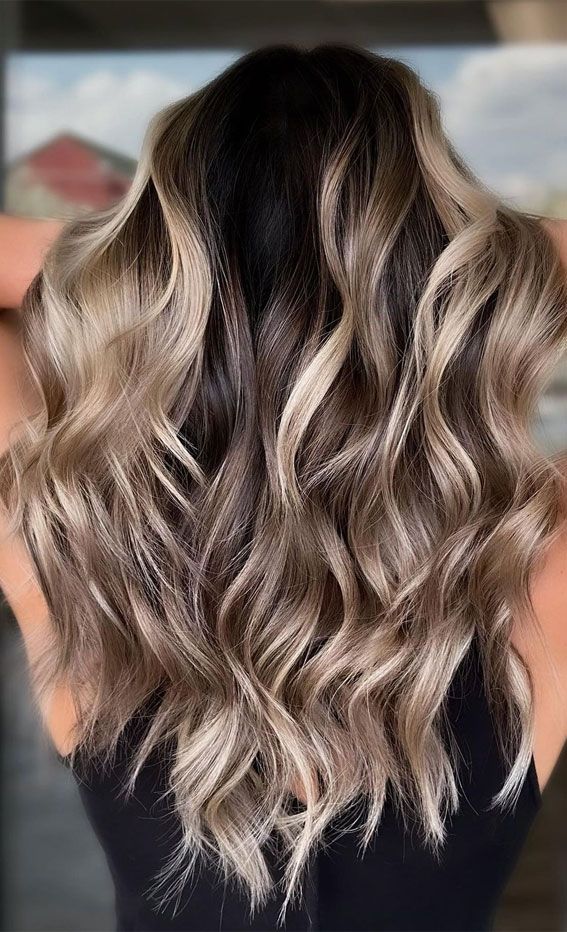 Long Layers Visual Idea Long Layers Visual Idea — Low Maintenance Hair Color
