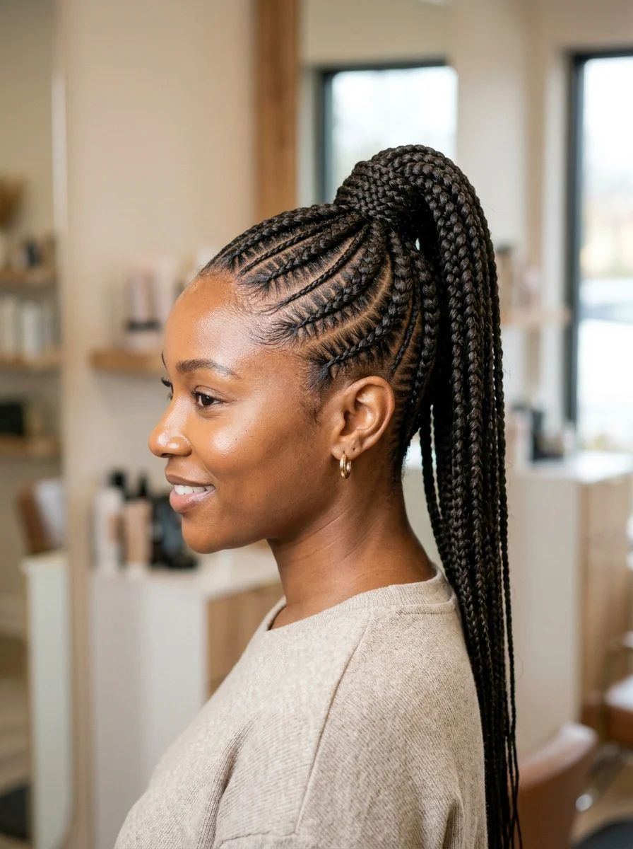 20 Ponytail Hairstyles for Black Women That Stand Out