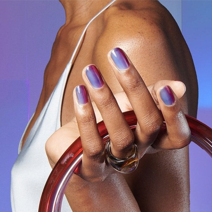 Glossy Translucent Visual Idea Glossy Translucent Visual Idea — Glass Nails