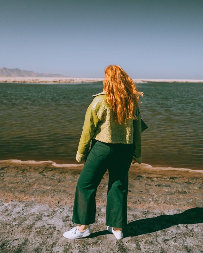 Monochromatic Green for Fall Exploration Monochromatic Green for Fall Exploration — Utah Outfits
