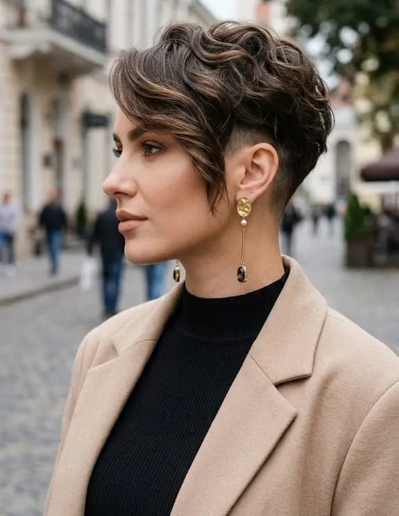 ухо Visual Idea ухо Visual Idea — Short Curly Hairstyles