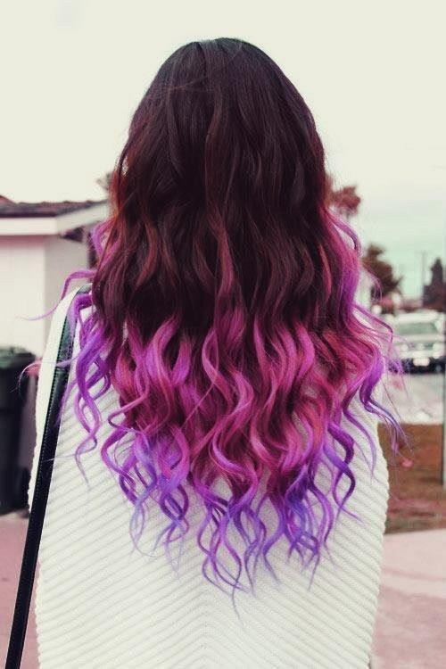 Layers Visual Idea Layers Visual Idea — Dip Dye Hair