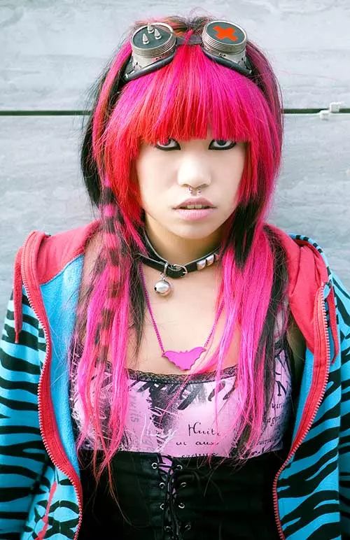 Layered Shag Visual Idea — Emo Hair