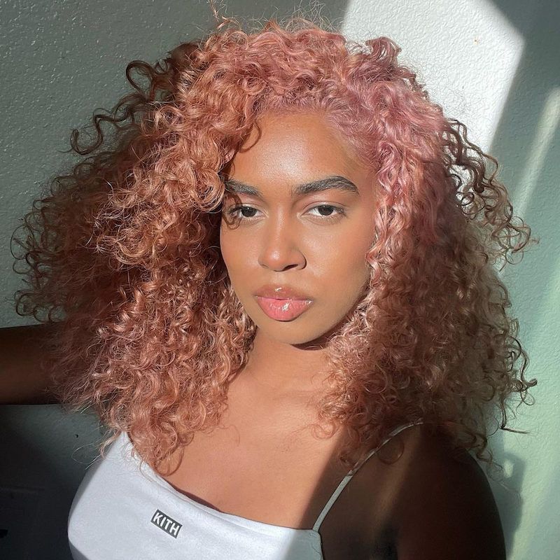 Rose Gold Visual Idea Rose Gold Visual Idea — Hair Color for Black Women