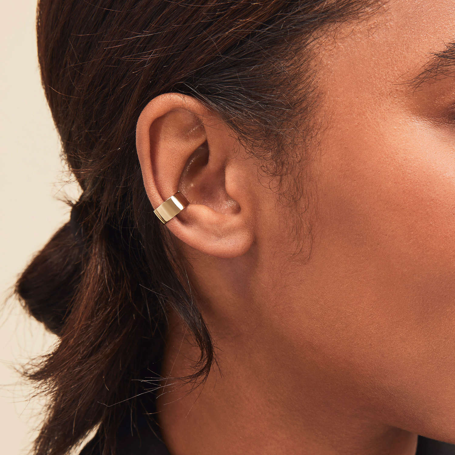 Minimalist Gold Ear Cuff for Daily Wear Ear Cuffs