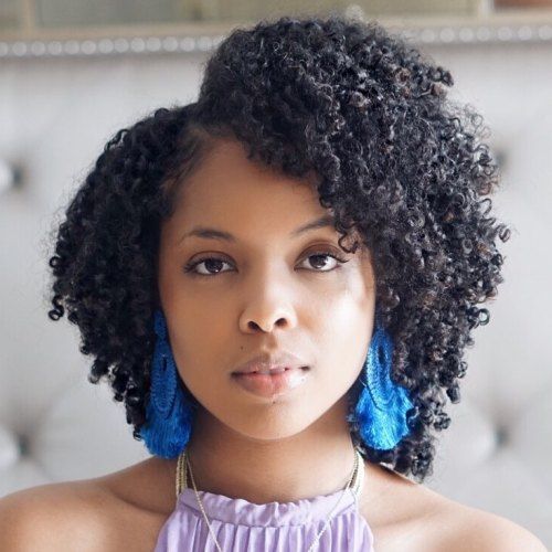 Textured Natural Black Bob Textured Natural Black Bob — Natural Hair Bob