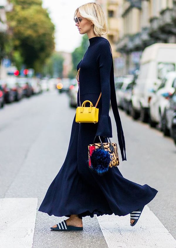 Street Style Daytime Event Outfit Idea — Mini Bags