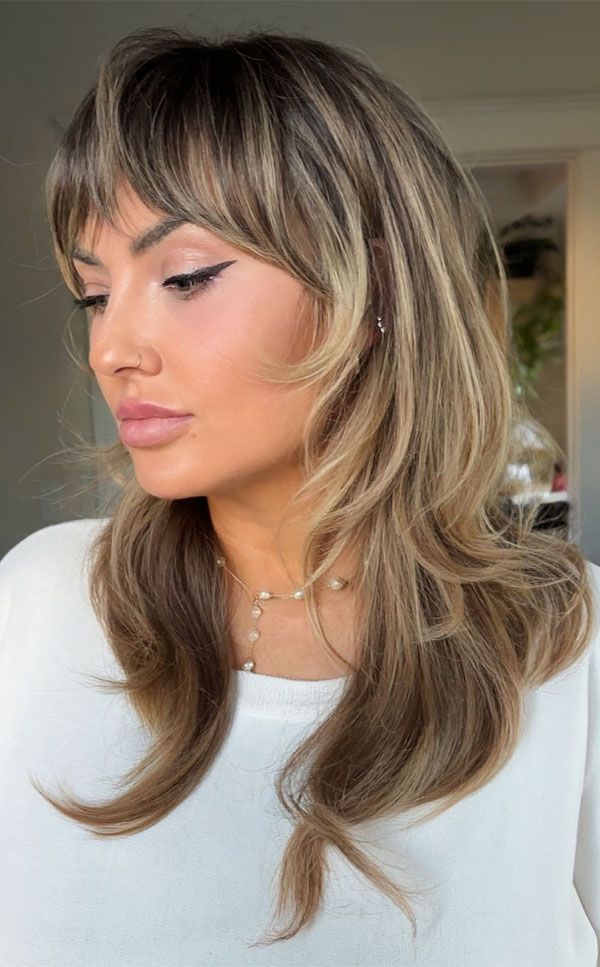 Soft Ash Blonde Collarbone Shag Soft Ash Blonde Collarbone Shag — 70s Hairstyles